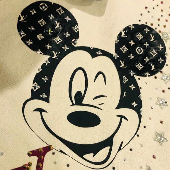 🌺DESIGNER INSPIRED HANDMADE TOTE BAG💞PLEASE READ DESCRIPTION🌺 - Picture 7 of 13